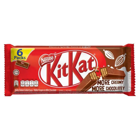 Kit Kat Milk Chocolate Wafer Fingers 6 Pack 17G X 6'S