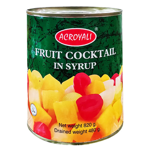 Acroyali Fruit Cocktail In Syrup 820GM