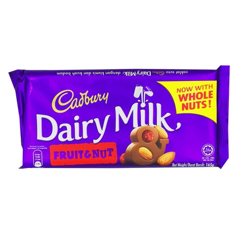 Cadbury Dairy Milk Fruit & Nuts 165G