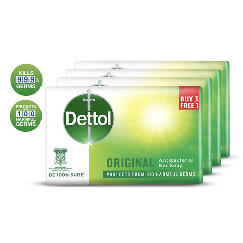 Dettol Soap Original 100g 3+1