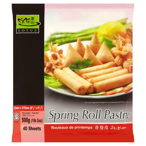 Lotuz Spring Roll Pastry 500g