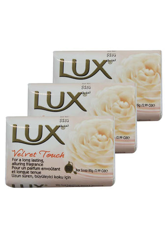 Lux Velvet Touch Bar(White)3x85g
