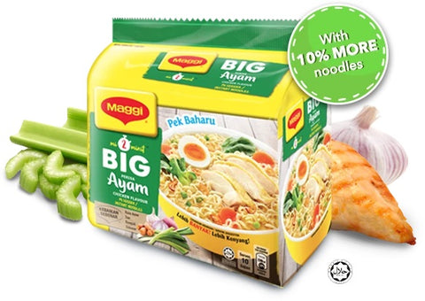 Maggi 2 Min Noodle Big Ayam 108G X 5'S