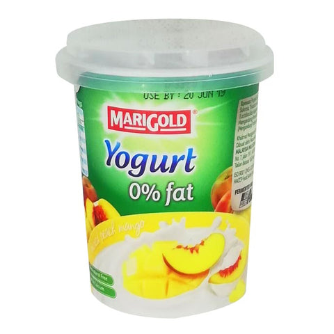 Marigold Mixed Peach Mango 0% Fat Yogurt 135G