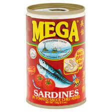 Mega Sardines Chili Sauce 155g