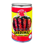 Red Flower Fried Sardines In Chilli Sauce 155GM