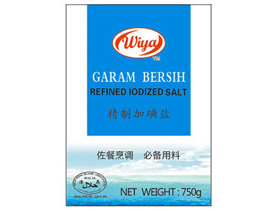 Wiya Refined Iodized Salt 750G