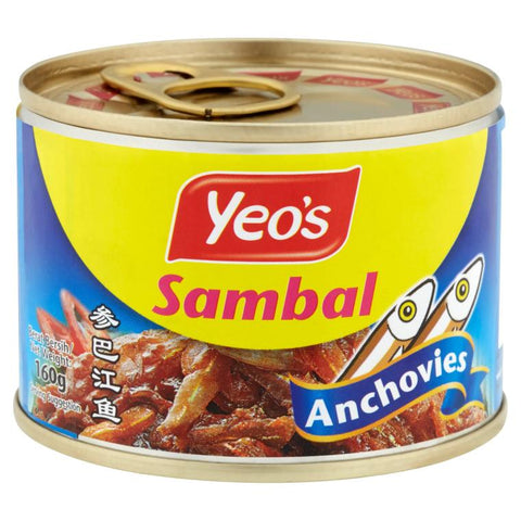 Yeo's Anchovies Sambal 160G